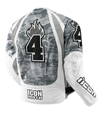 Icon White Merc Stage 3 Jacket